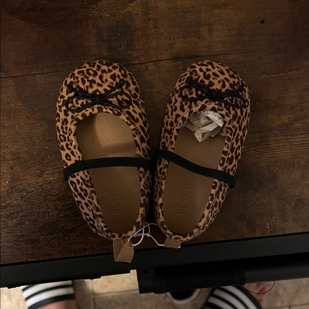 Old Navy Leopard Print Kids Shoes
